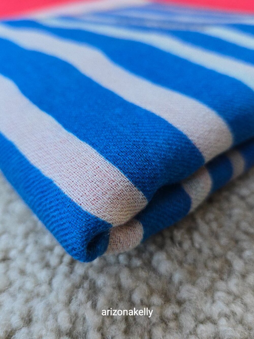 NWOT Hermès *WOOL* Charmes des Plages Normandes Beach Cabanas Scarf Stole - Picture 14 of 16